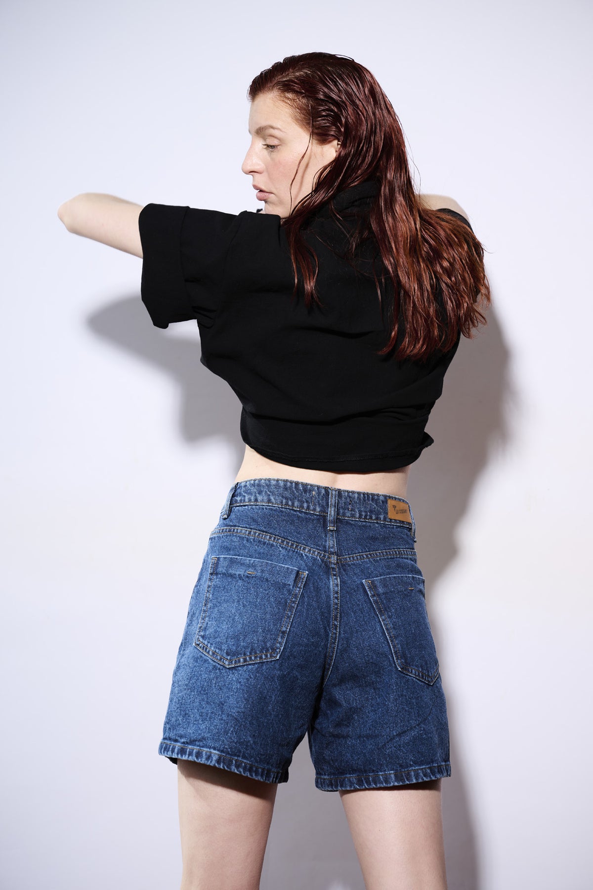 Short denim AIRE vintage blue