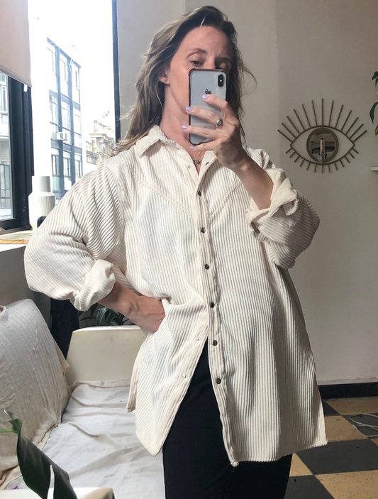 CAMISA PINTORA /OFFWHITE