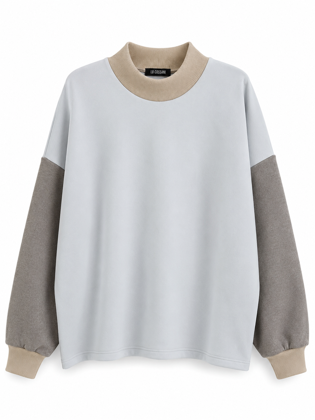Sweater simple color block