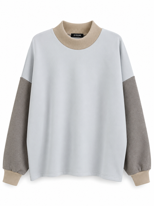 Sweater simple color block